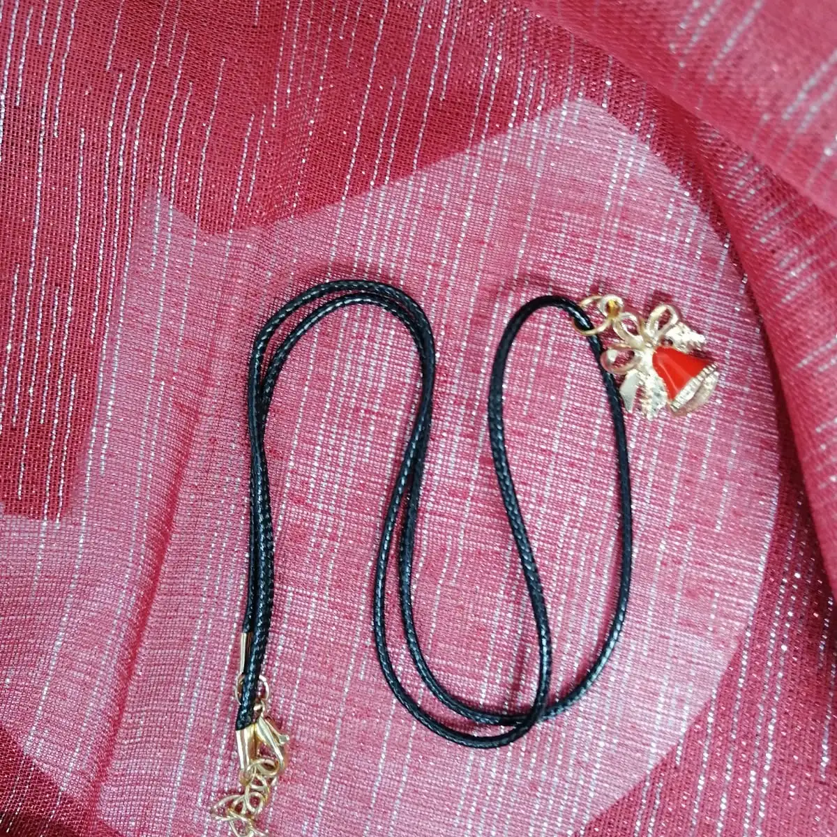 Collier cloche Noël